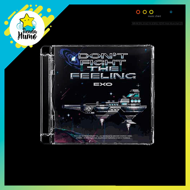EXO - DON'T FIGHT THE FEELING (JEWEL CASE Ver.) 