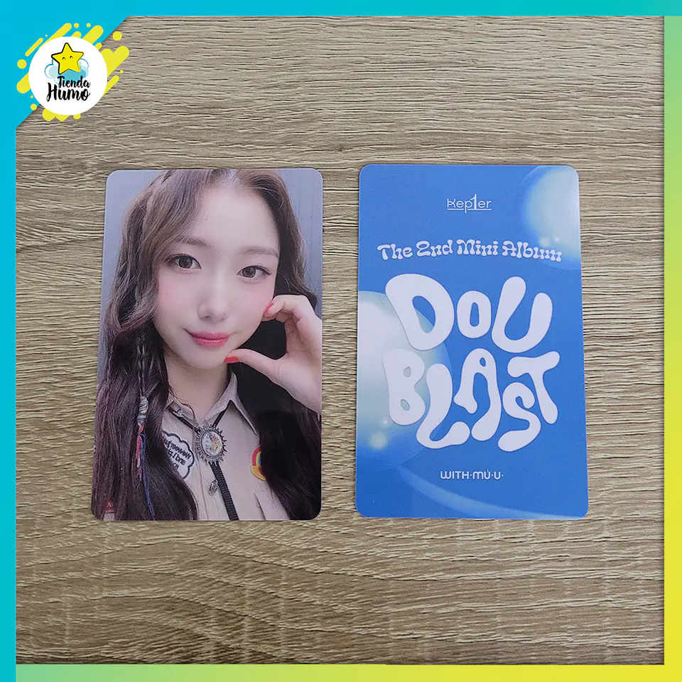 KEP1ER - DOUBLAST WITHMUU LUCKYDRAW LIMITED PHOTOCARD 2