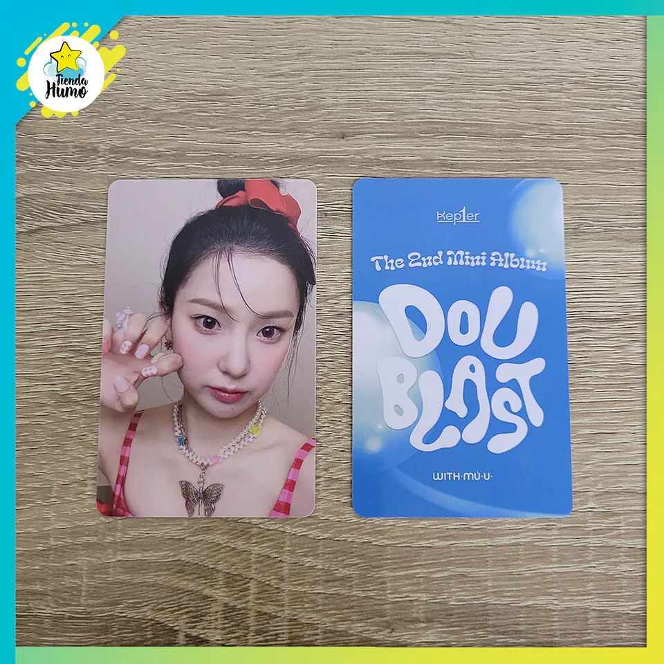 KEP1ER - DOUBLAST WITHMUU LUCKYDRAW LIMITED PHOTOCARD 3