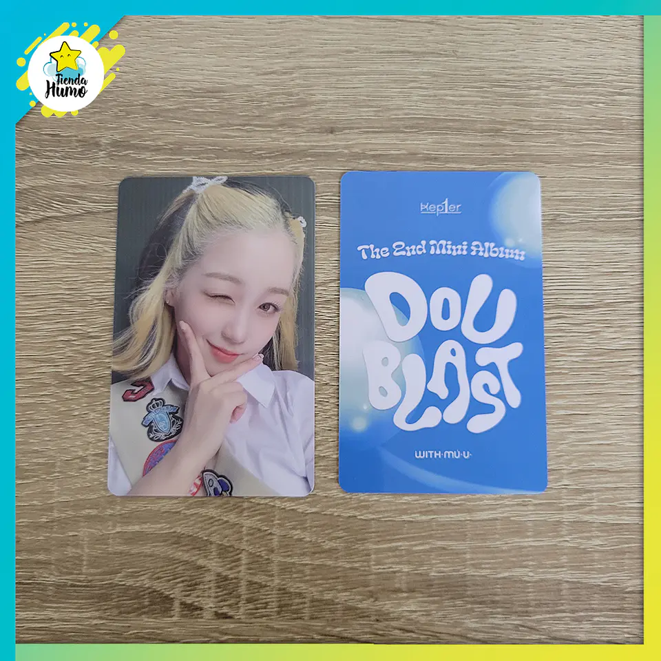 KEP1ER - DOUBLAST WITHMUU LUCKYDRAW LIMITED PHOTOCARD 4