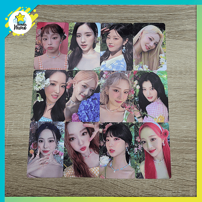 LOONA - FLIP THAT EVERLINE FANSIGN PHOTOCARDS