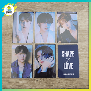 MONSTA X - SHAPE OF LOVE WITHMUU LUCKY DRAW VER 1