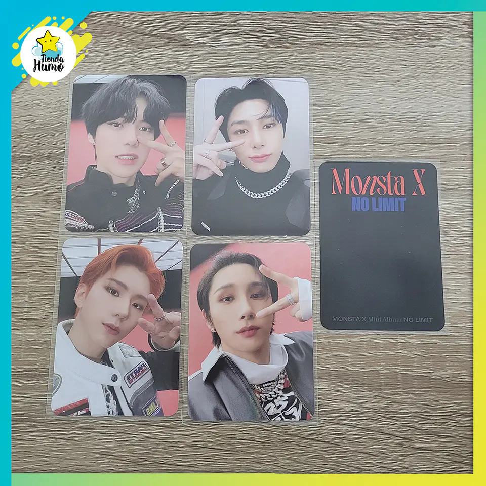 MONSTA X - NO LIMIT SOUNDWAVE LUCKY DRAW LIMITED HOLOGRAM 1