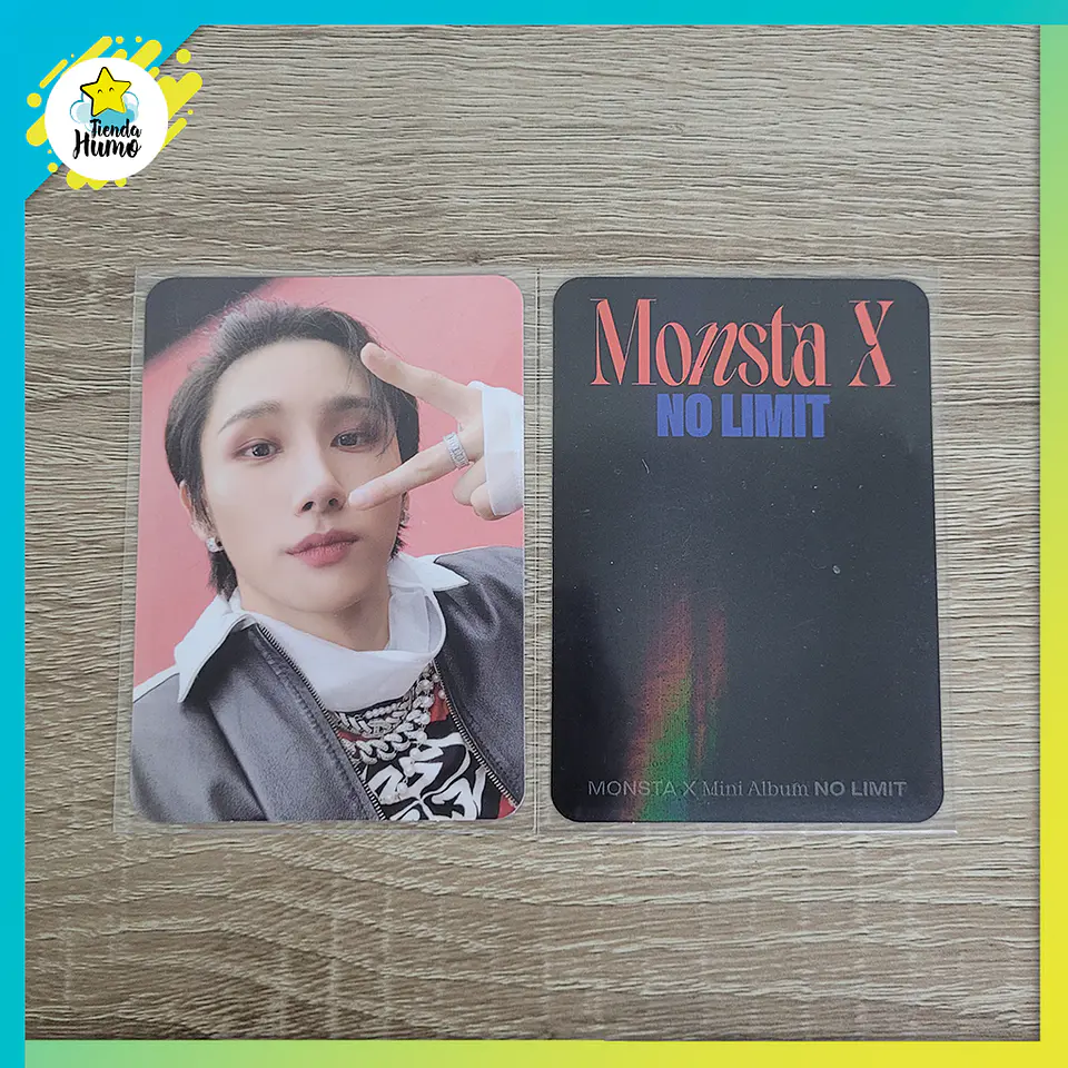 MONSTA X - NO LIMIT SOUNDWAVE LUCKY DRAW LIMITED HOLOGRAM 3