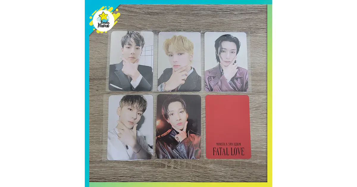 MONSTA X - FATAL LOVE WITHDRAMA LUCKY DRAW LIMITED