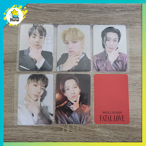 MONSTA X - FATAL LOVE WITHDRAMA LUCKY DRAW LIMITED 