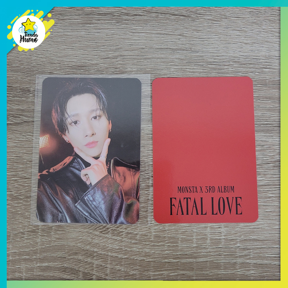 MONSTA X - FATAL LOVE WITHDRAMA LUCKY DRAW LIMITED 