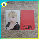 MONSTA X - FATAL LOVE WITHDRAMA LUCKY DRAW LIMITED 