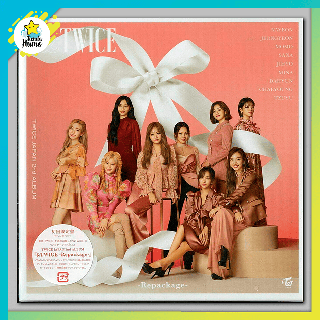 TWICE - &TWICE REPACKPAGE  CD+DVD LIMITED EDITION
