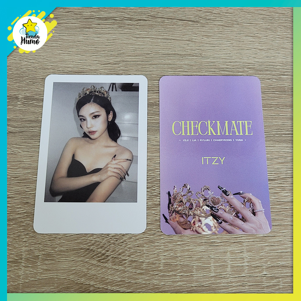 ITZY - CHECKMATE SYNNARA PHOTOCARD TYPE POLAROID