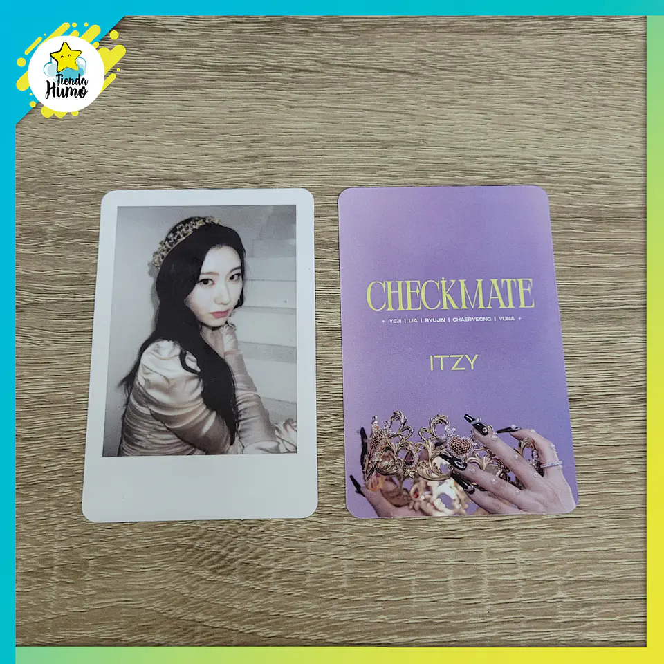 ITZY - CHECKMATE SYNNARA PHOTOCARD TYPE POLAROID 4