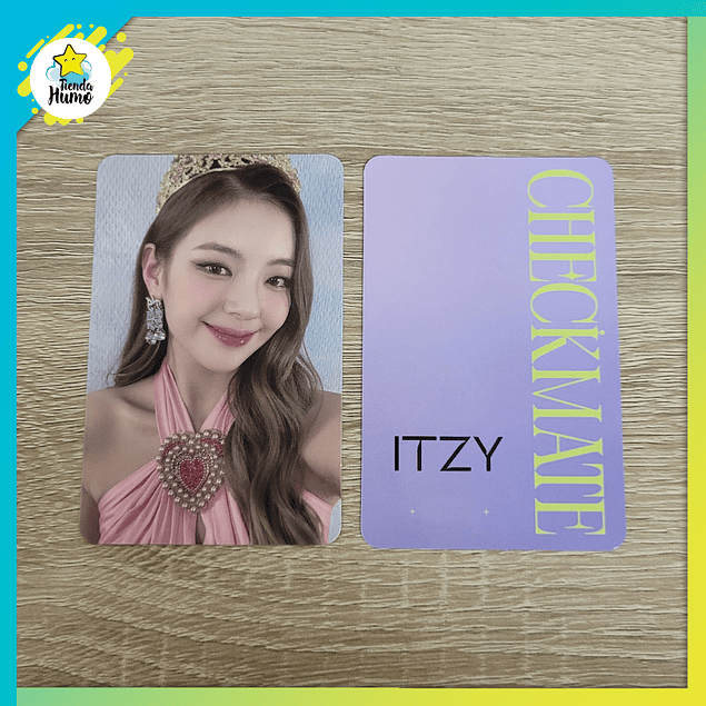 ITZY - CHECKMATE SOUNDWAVE HOLOGRAM LIMITED PHOTOCARD (A CONCEPT)