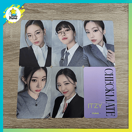 ITZY - CHECKMATE SOUNDWAVE HOLOGRAM LIMITED PHOTOCARD (B CONCEPT)