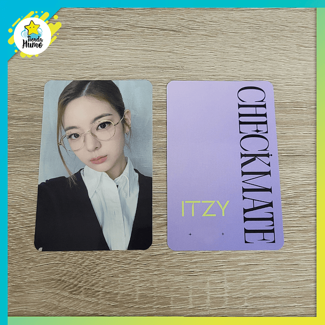 ITZY - CHECKMATE SOUNDWAVE HOLOGRAM LIMITED PHOTOCARD (B CONCEPT)