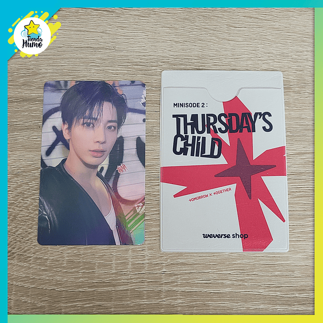 TXT - MINISODE 2: THURSDAY'S CHILD WEVERSE LIMITED PHOTOCARD