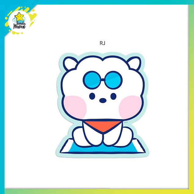 BT21 OFFICIAL - MOUSE PAD SUMMER SKY (MININI) 