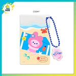 BT21 OFFICIAL - CLEAR CARD POCKET SUMMER SKY 