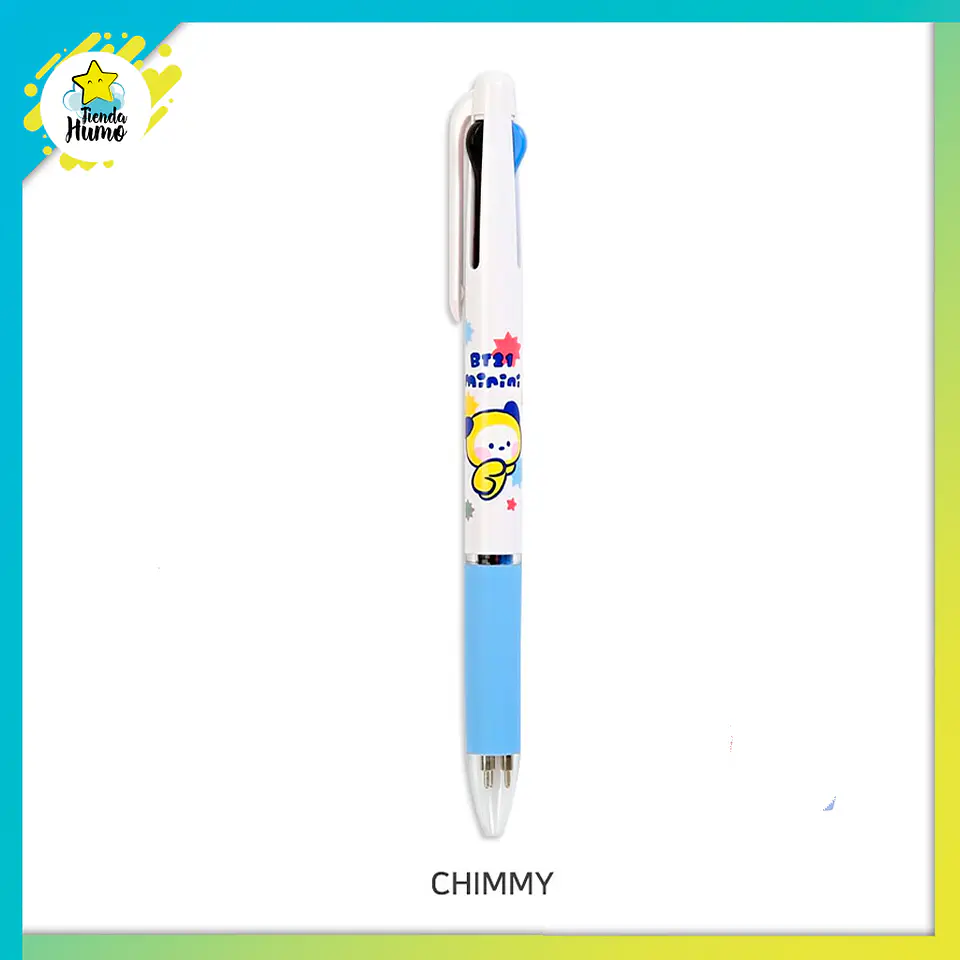 BT21 OFFICIAL - 3 COLOR BALL PEN (MININI)  6