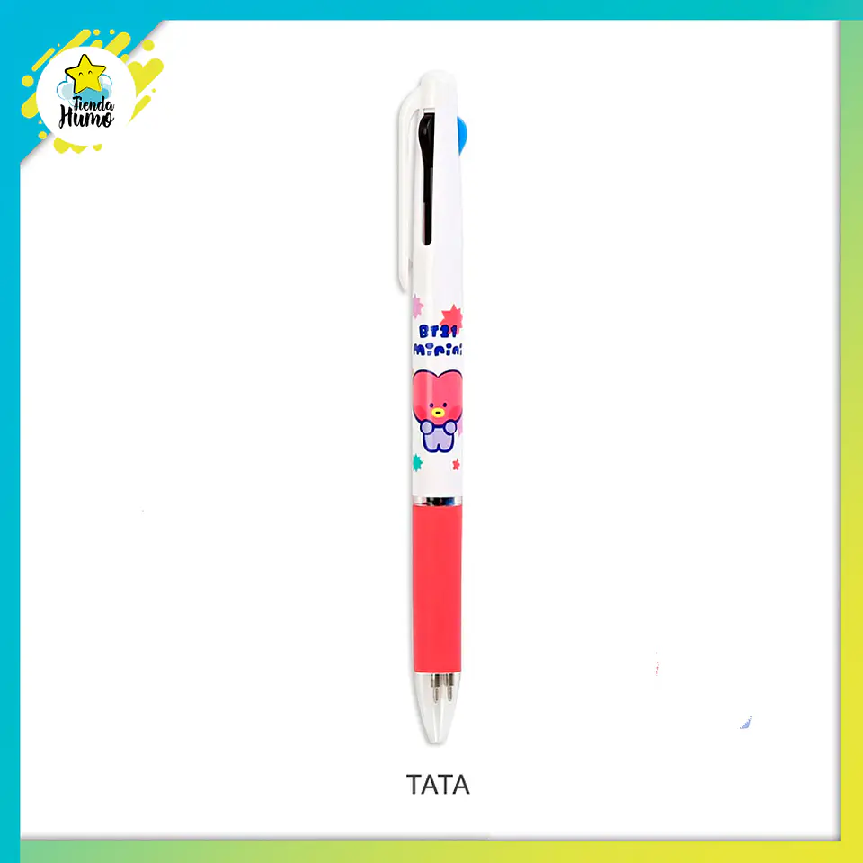 BT21 OFFICIAL - 3 COLOR BALL PEN (MININI)  7