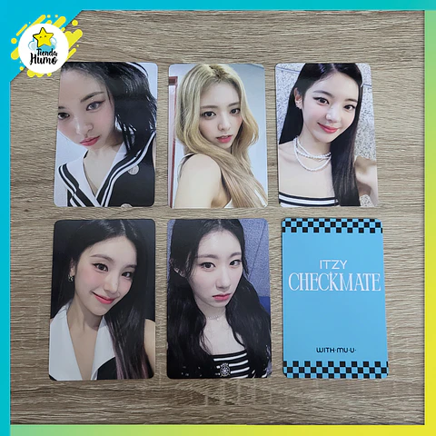 ITZY - CHECKMATE WITHMUU FANSIGN EVENT LIMITED PHOTOCARD
