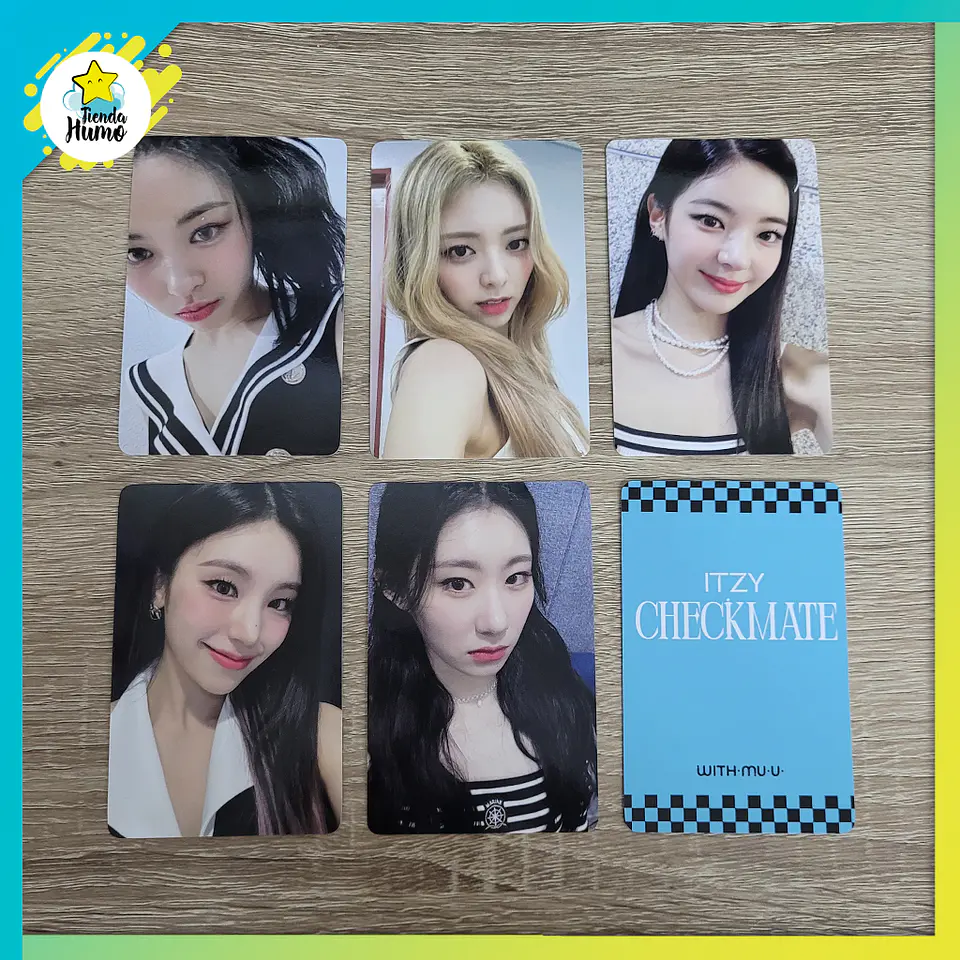 ITZY - CHECKMATE WITHMUU FANSIGN EVENT LIMITED PHOTOCARD 1