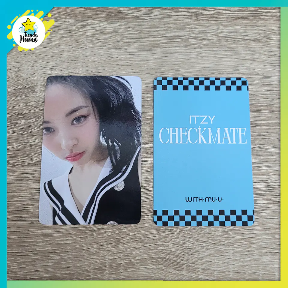 ITZY - CHECKMATE WITHMUU FANSIGN EVENT LIMITED PHOTOCARD 4