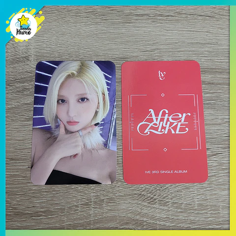 IVE - AFTER LIKE APPLE MUSIC FANSIGN LIMITED PHOTOCARD