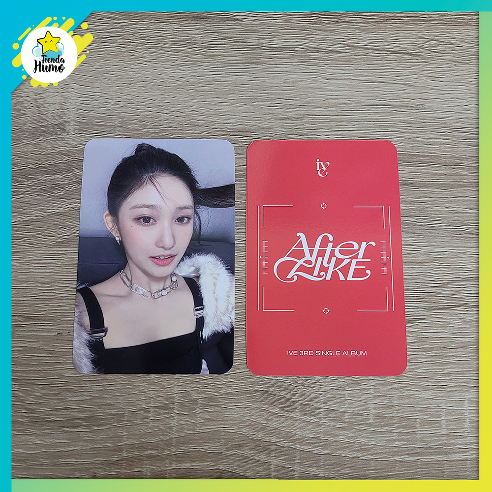 IVE - AFTER LIKE APPLE MUSIC FANSIGN LIMITED PHOTOCARD