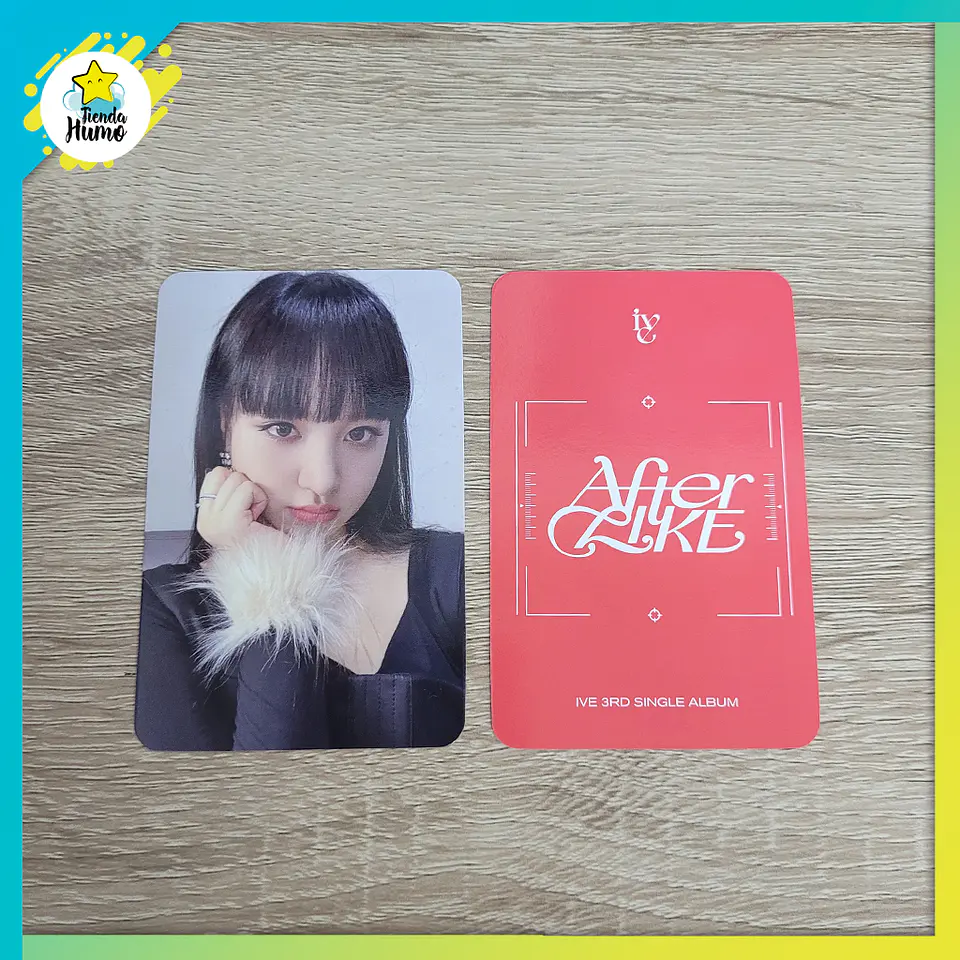 IVE - AFTER LIKE APPLE MUSIC FANSIGN LIMITED PHOTOCARD 4