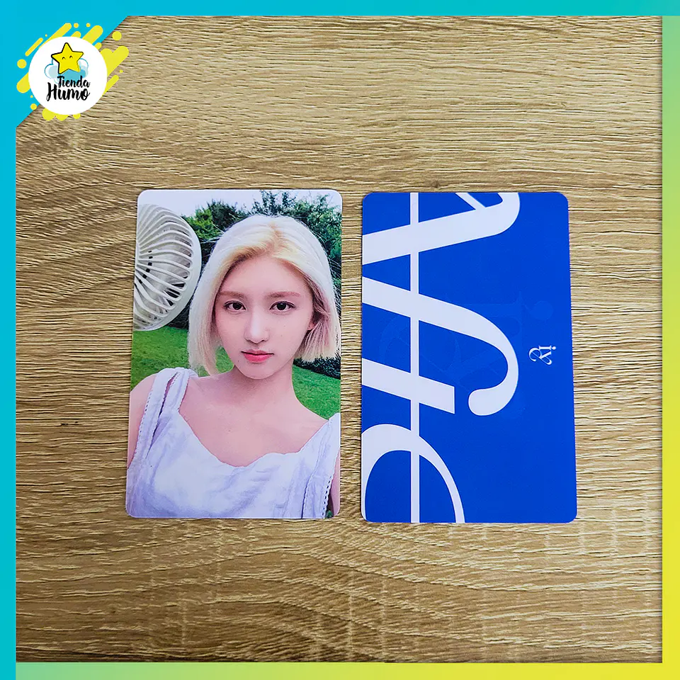 IVE - AFTER LIKE SOUNDWAVE PVC LUCKYDRAW PHOTOCARD A 4