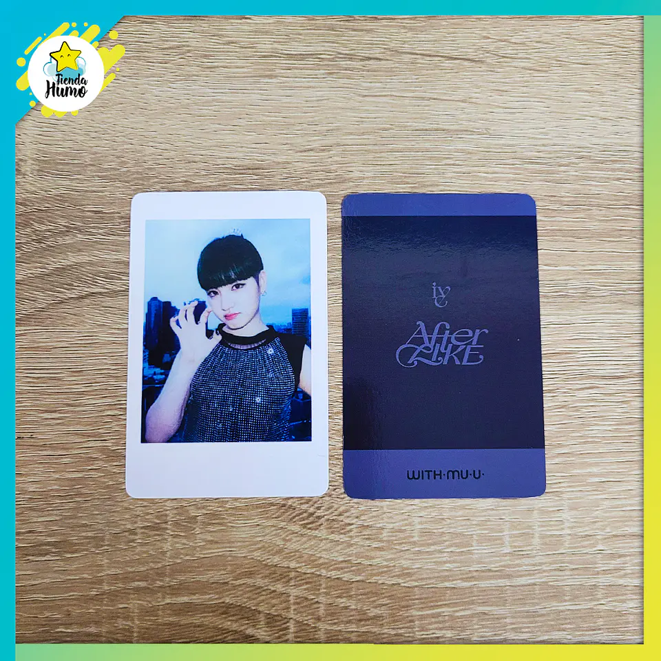 IVE - AFTER LIKE WITHMUU LIMITED PHOTOCARD CONCEPT POLAROID 3