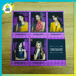ITZY - CHECKMATE SOUNDWAVE PHOTOCARD TYPE POLAROID