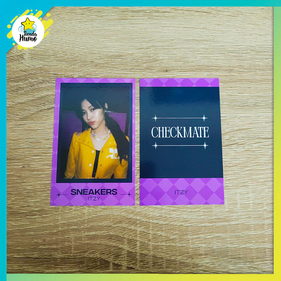 ITZY - CHECKMATE SOUNDWAVE PHOTOCARD TYPE POLAROID 3