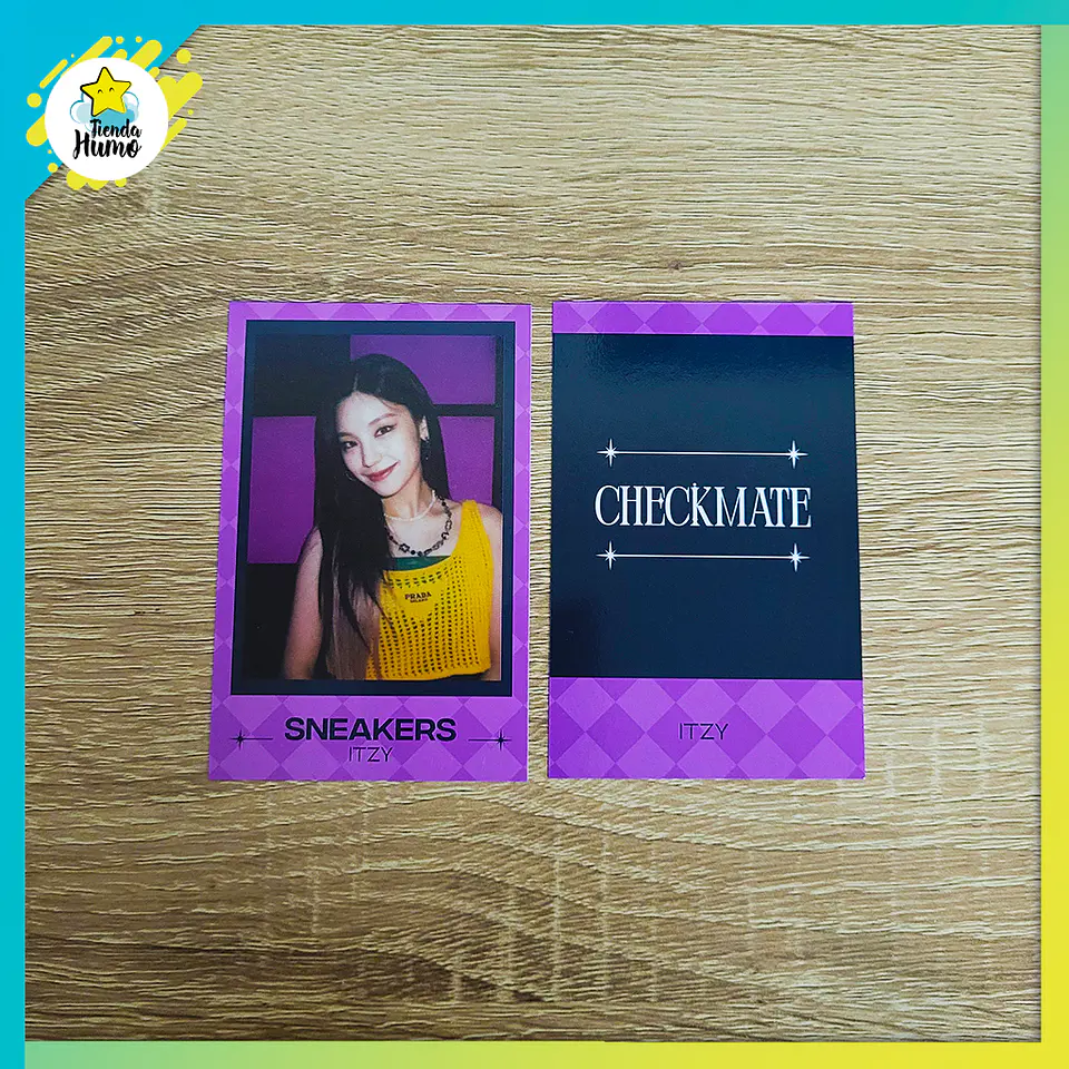 ITZY - CHECKMATE SOUNDWAVE PHOTOCARD TYPE POLAROID 4