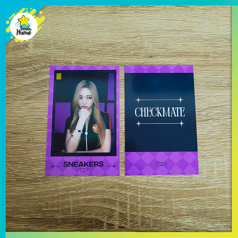 ITZY - CHECKMATE SOUNDWAVE PHOTOCARD TYPE POLAROID 5