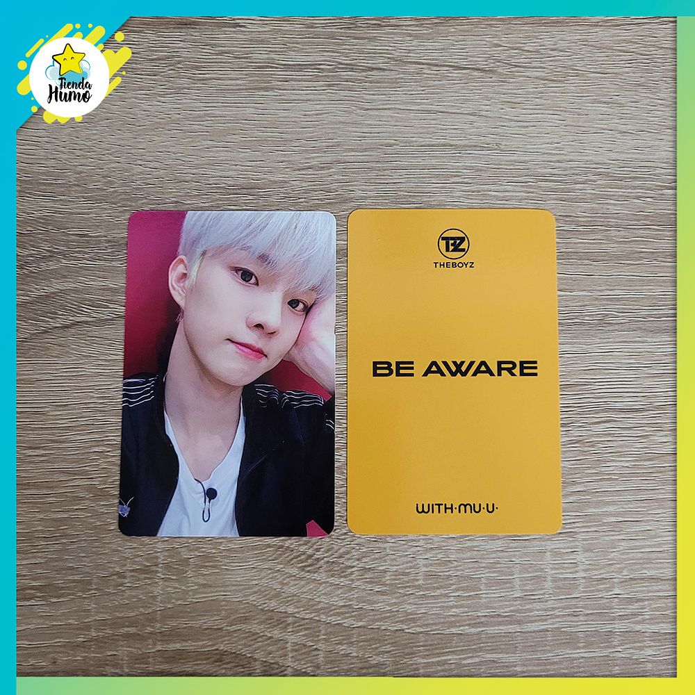 THE BOYZ - BE AWARE WITHMUU VER 2 LIMITED PHOTOCARD