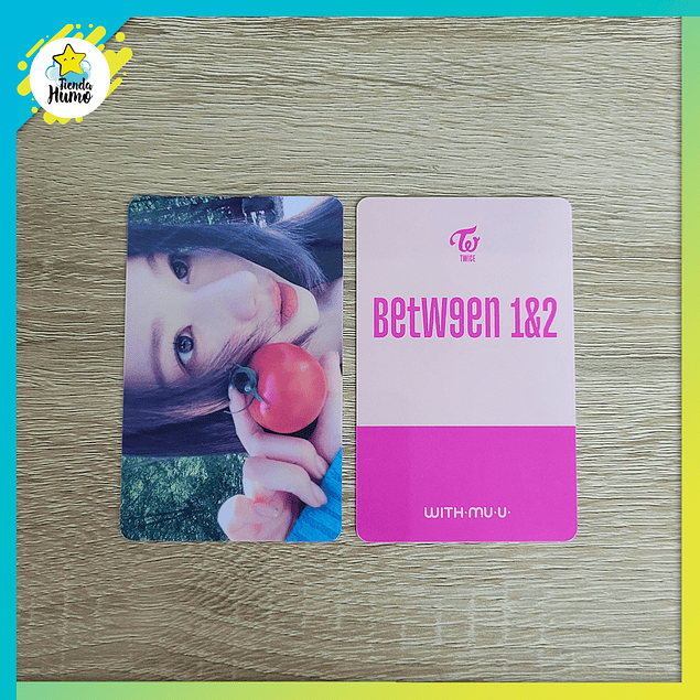 TWICE - BETWEEN 1&2 WITHMUU LUCKY DRAW PVC VER A