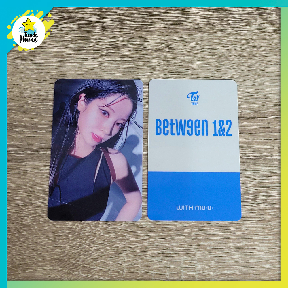 TWICE - BETWEEN 1&2 WITHMUU LUCKY DRAW PVC VER B