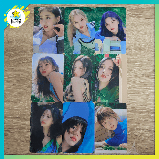 TWICE - BETWEEN 1&2 WITHMUU LIMITED PHOTOCARD SIGNED VER