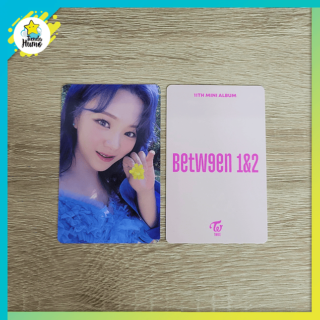 TWICE - BETWEEN 1&2 MUSIC PLANT LUCKYDRAW LIMITED PHOTOCARD VER A