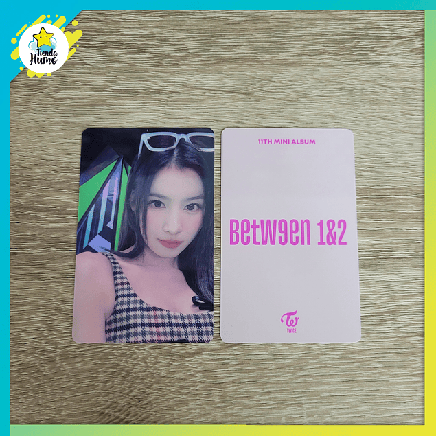 TWICE - BETWEEN 1&2 MUSIC PLANT LUCKYDRAW LIMITED PHOTOCARD VER A