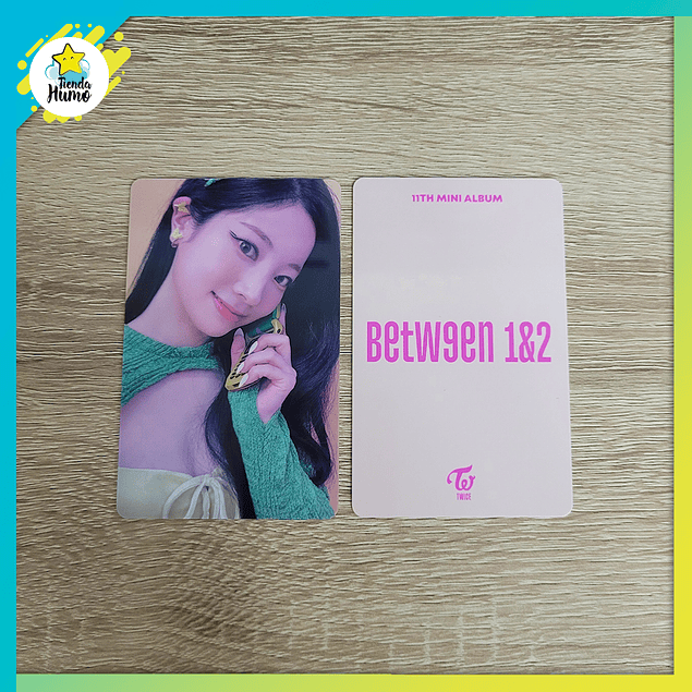 TWICE - BETWEEN 1&2 MUSIC PLANT LUCKYDRAW LIMITED PHOTOCARD VER B
