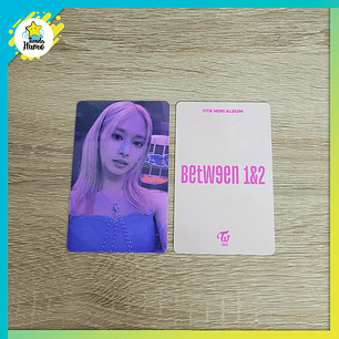 TWICE - BETWEEN 1&2 MUSIC PLANT PVC LUCKYDRAW PHOTOCARD (Ver. B)