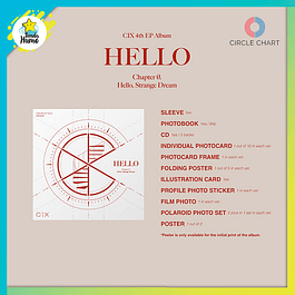 CIX - HELLO CHAPTER 0 HELLO, STRANGE DREAM