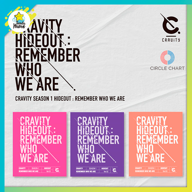 CRAVITY - SEASON 1 HIDEOUT: REMEMBER WHO WE ARE