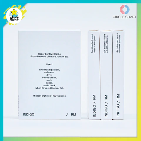 BTS RM - INDIGO (POSTCARD WEVERSE EDITION)