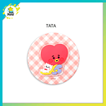 BT21 OFFICIAL - POCKET MIRROR (LITTLE BUDDY)