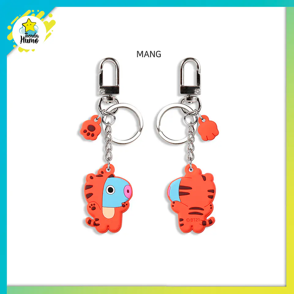 BT21 OFFICIAL - TIGER KEYRING 3