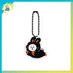 BT21 OFFICIAL - ACRYLIC SIMPLE KEYRING (BLACK RABBIT)