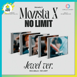 MONSTA X - NO LIMIT JEWEL CASE